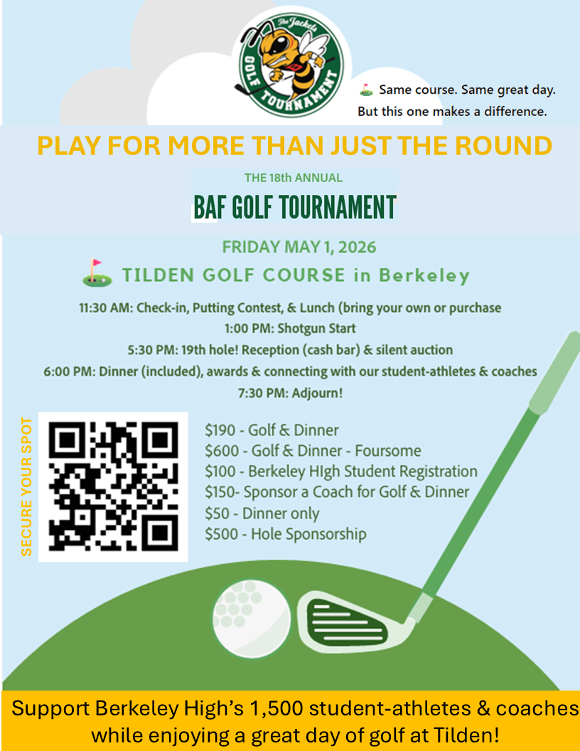 BAF Tourney flier for Tilden